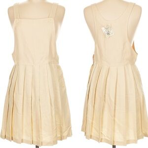 NWT Ann Taylor Pleated Apron Dress Size 8